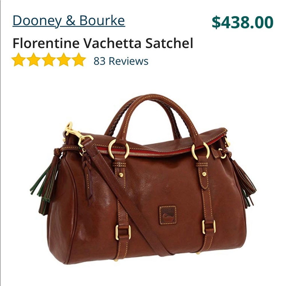 Dooney & Bourke Florentine Vachetta large satchel